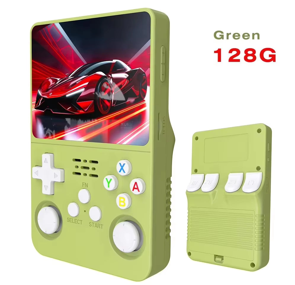 Open Source R36S Retro Handheld Video Game Console Linux System 3.5 Inch IPS Screen Portable Pocket Video Player 64GB 128G Games